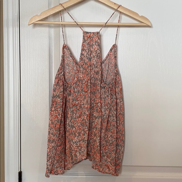 Floral Racerback Tank Size XS - Picture 4 of 4